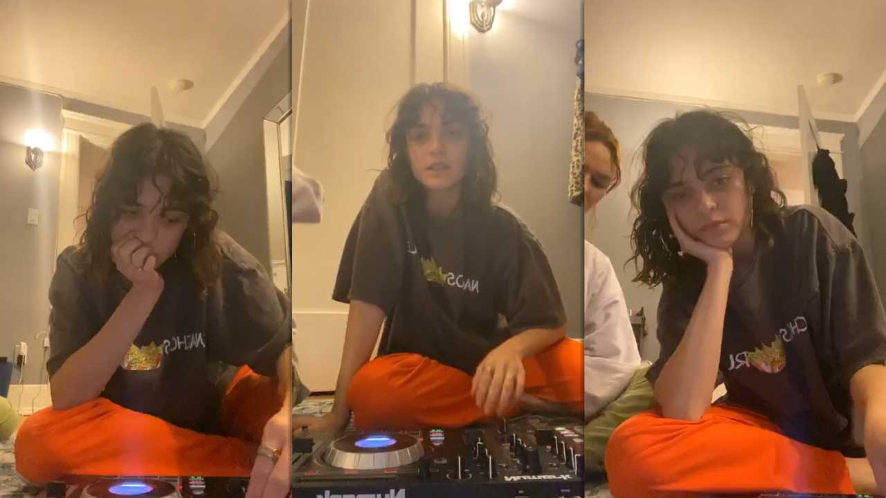 Luna Blaise's Instagram Live Stream from March 17th 2020.