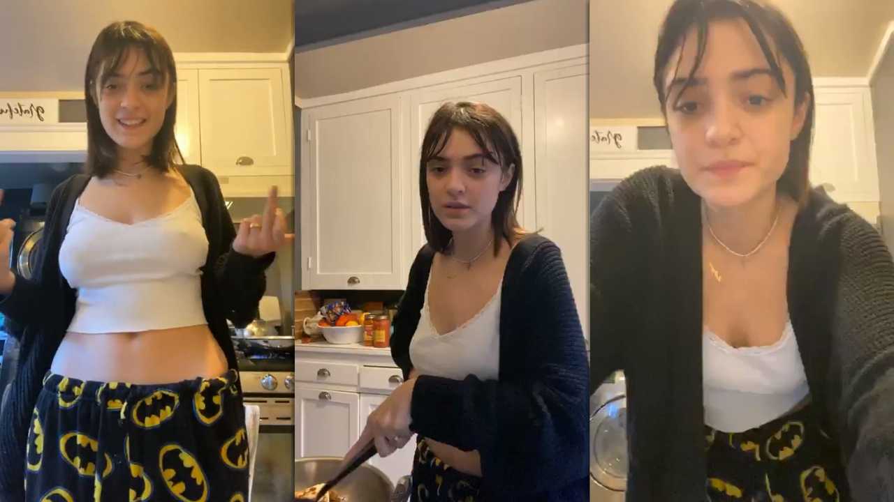 Luna Blaise's Instagram Live Stream from March 30th 2020. 