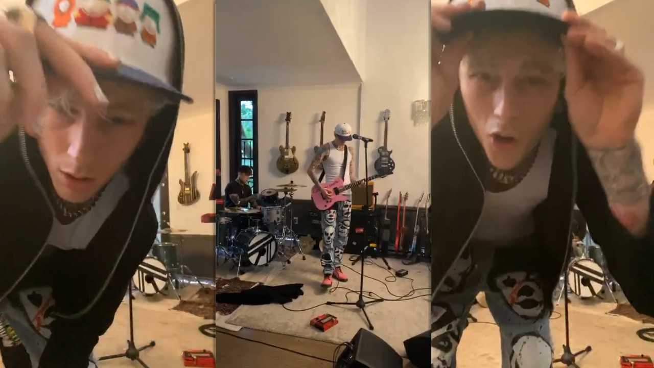 Machine Gun Kelly's Instagram Live Stream from March 22th 2020.
