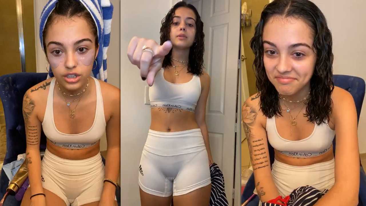 Malu Trevejo's Instagram Live Stream from March 28th 2020. 