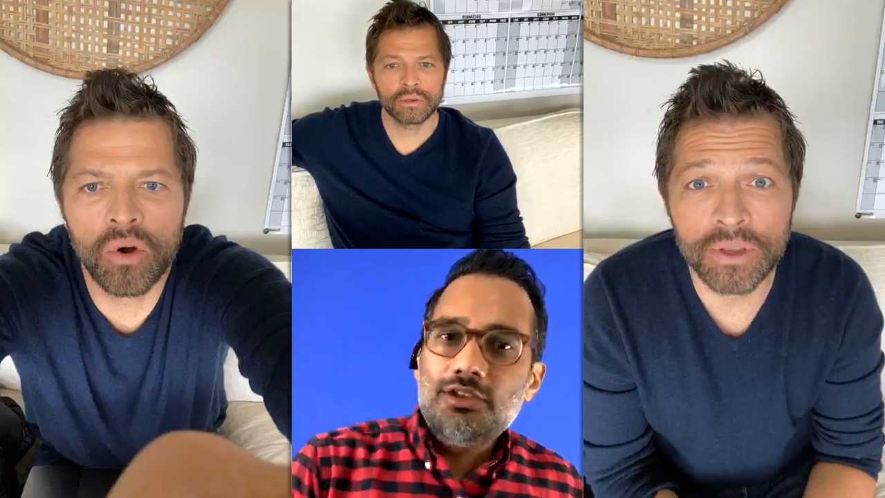 Misha Collins's Instagram Live Stream from March 28th 2020.