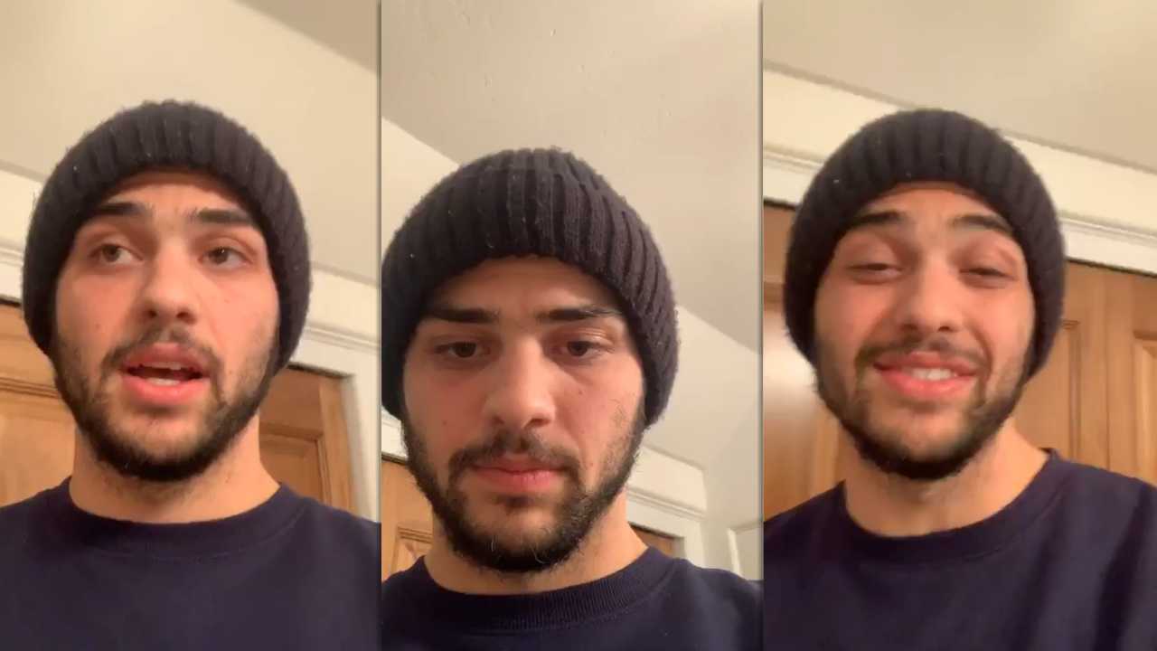 Noah Centineo's Instagram Live Stream from March 19th 2020.