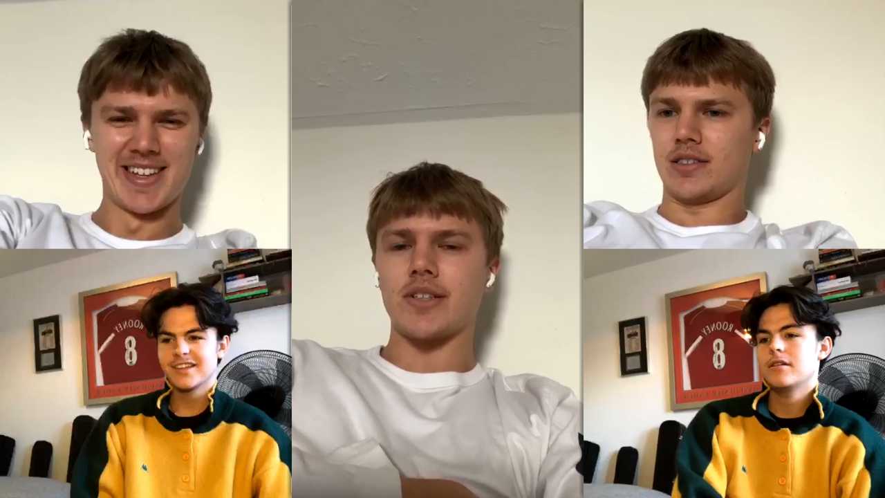 New Hope Club's Instagram Live Stream from March 28th 2020.