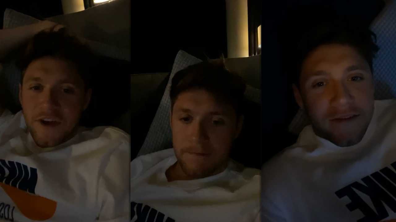 Niall Horan's Instagram Live Stream from March 20th 2020.