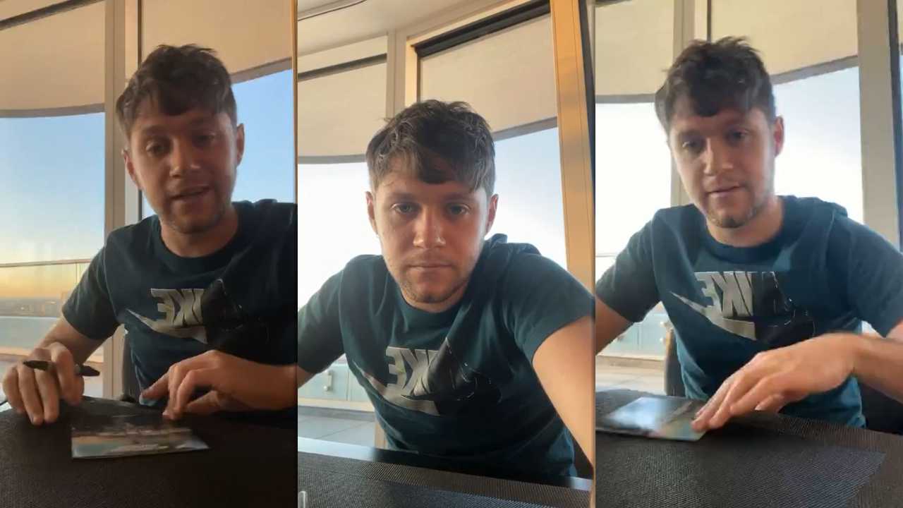 Niall Horan's Instagram Live Stream from March 23th 2020.