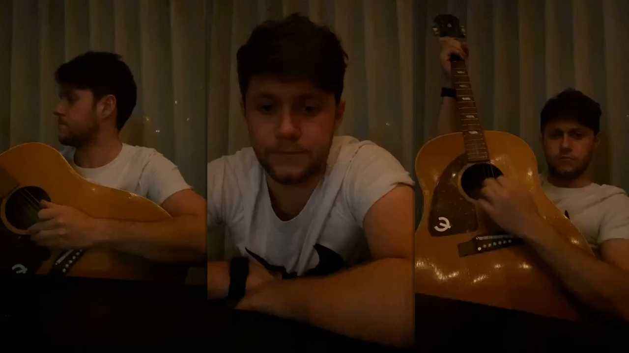 Niall Horan's Instagram Live Stream from March 30th 2020.