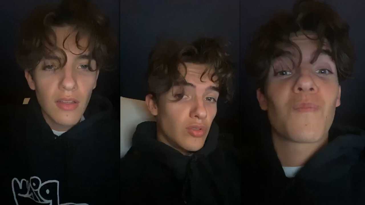 Noah Urrea's Instagram Live Stream from March 22th 2020.