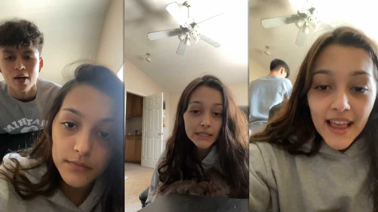 Hailey Orona's Instagram Live Stream from March 21th 2020.
