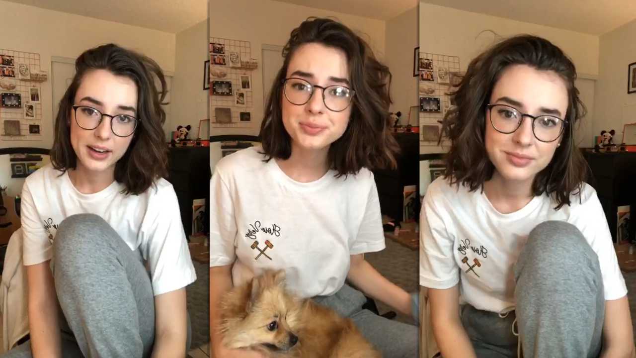 Samantha Fekete's Instagram Live Stream from March 19th 2020.