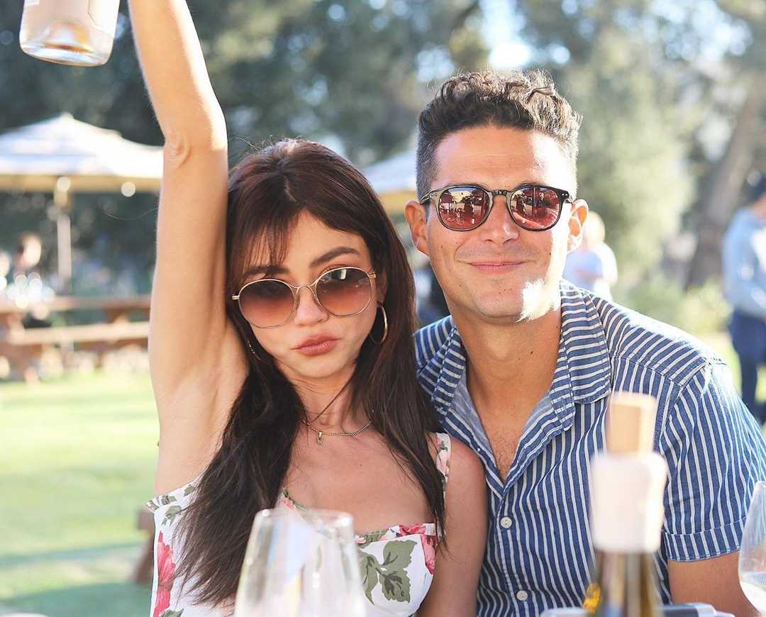 Sarah Hyland's Instagram Live Stream with Wells Adams from March 16th 2020.
