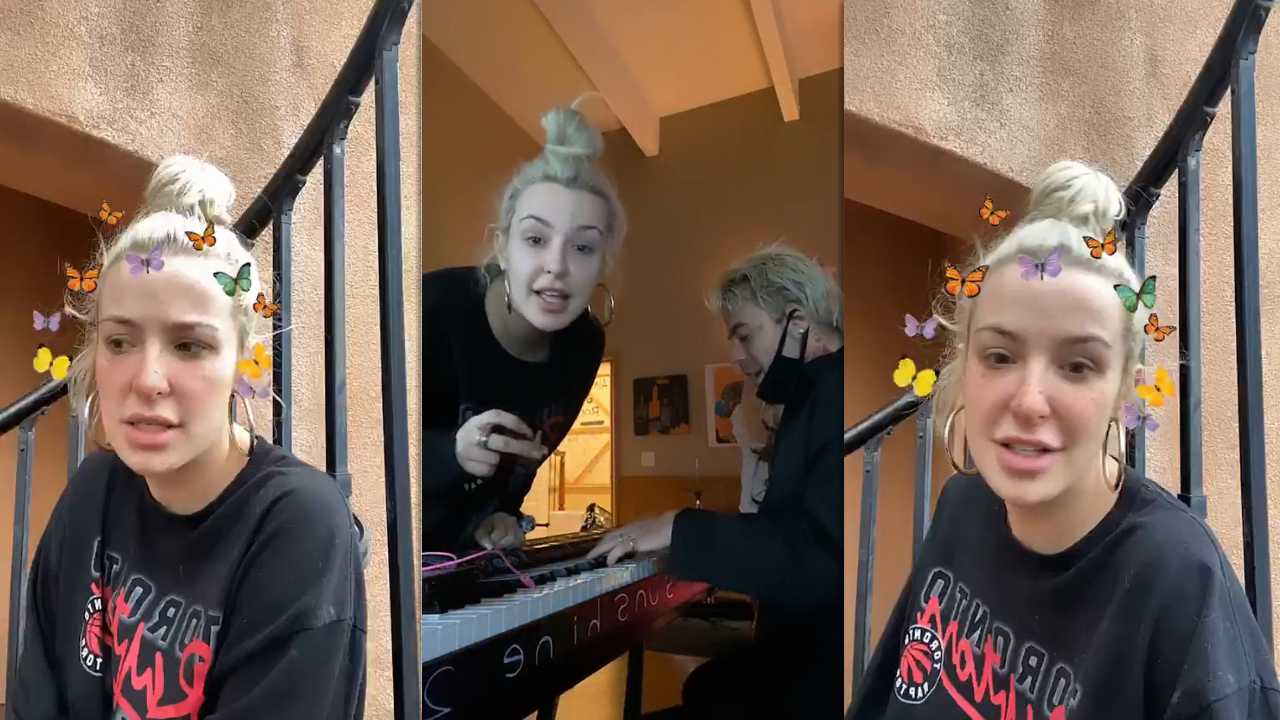 Tana Mongeau's Instagram Live Stream from March 20th 2020.