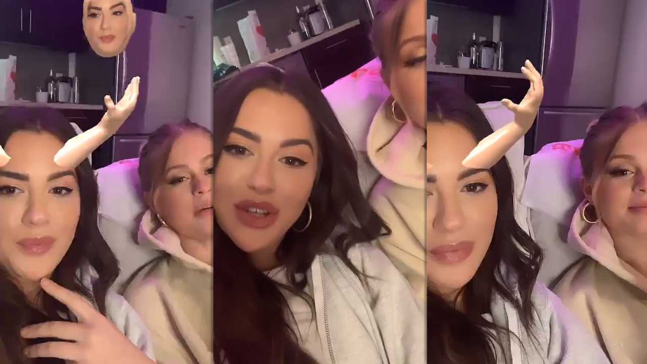 Tessa Brooks Instagram Live Stream with Natalie Ganzhorn from March 18th 2020.