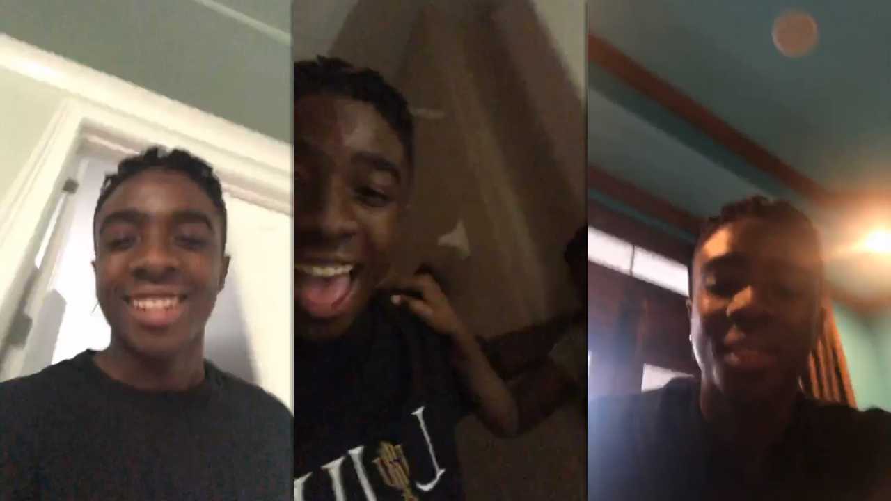 Caleb McLaughlin's Instagram Live Stream from March 24th 2020.