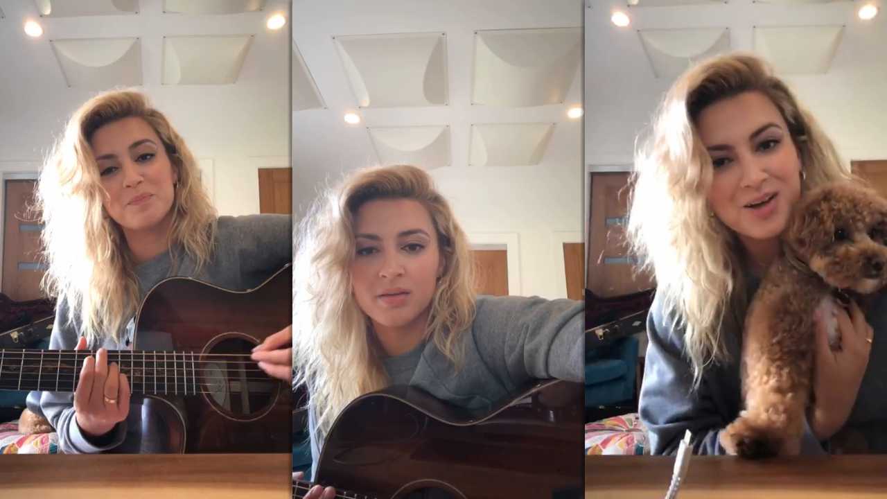 Tori Kelly's Instagram Live Stream from March 22th 2020.
