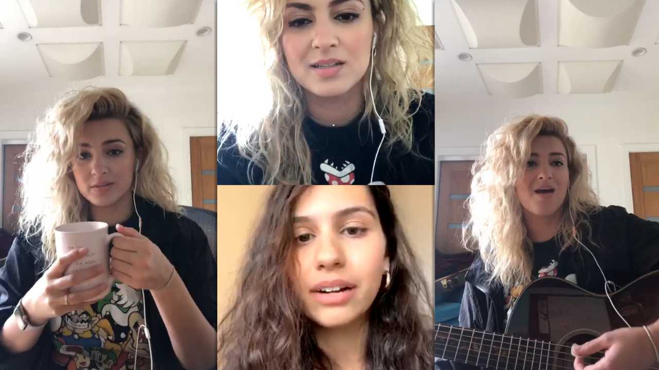 Tori Kelly's Instagram Live Stream with Alessia Cara from March 24th 2020.