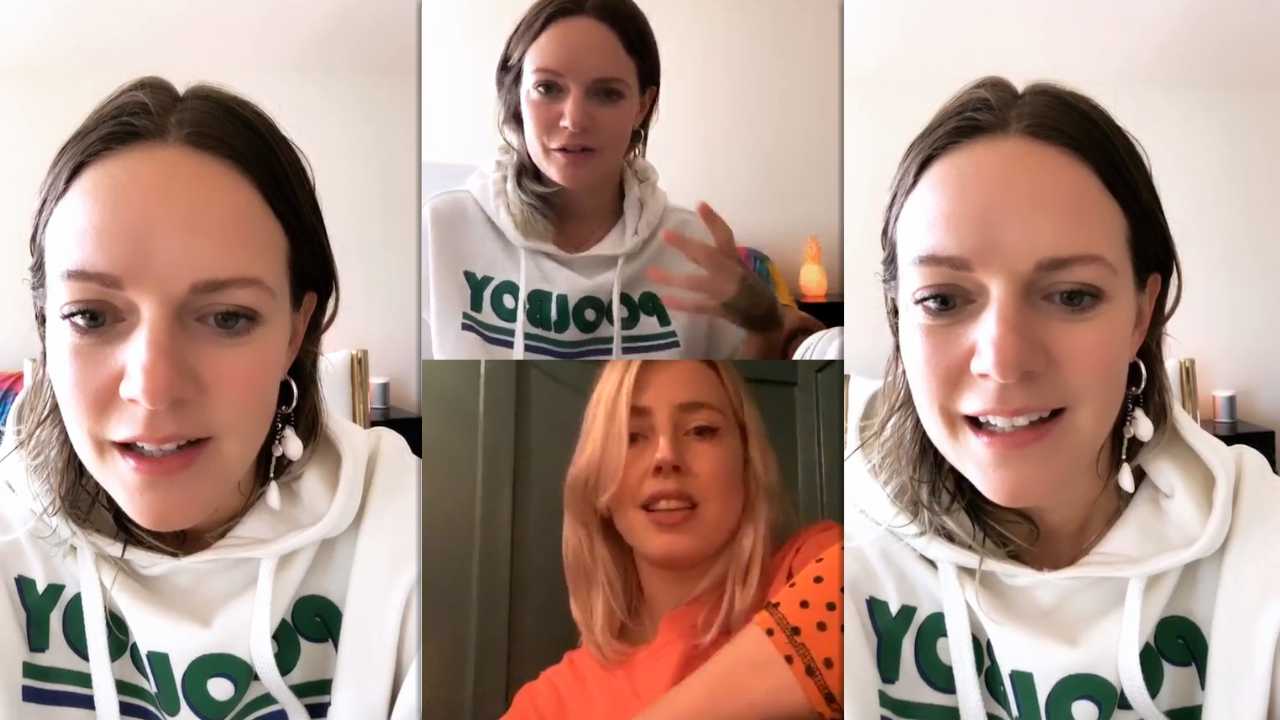Tove Lo's Instagram Live Stream from March 28th 2020.