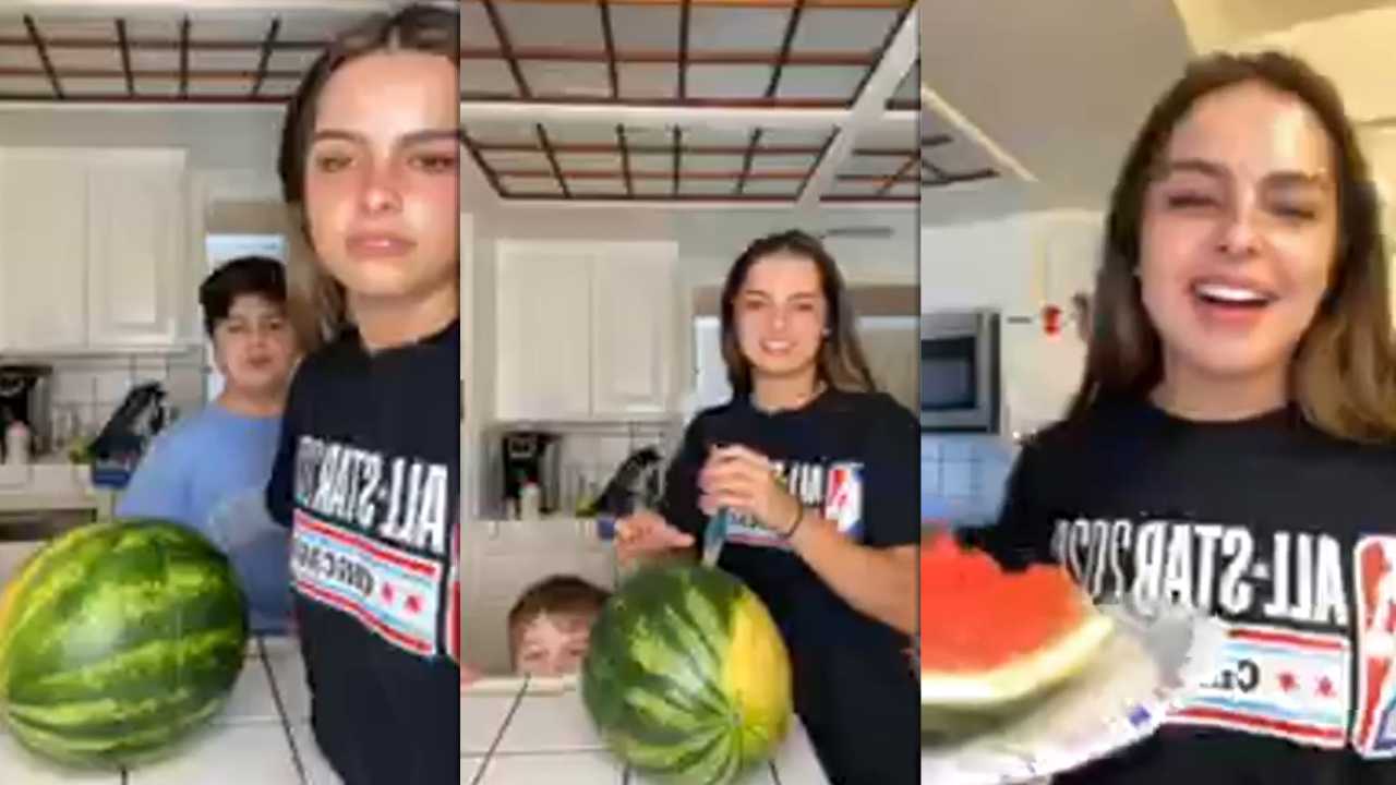Addison "Rae" Easterling's Instagram Live Stream from April 2nd 2020.