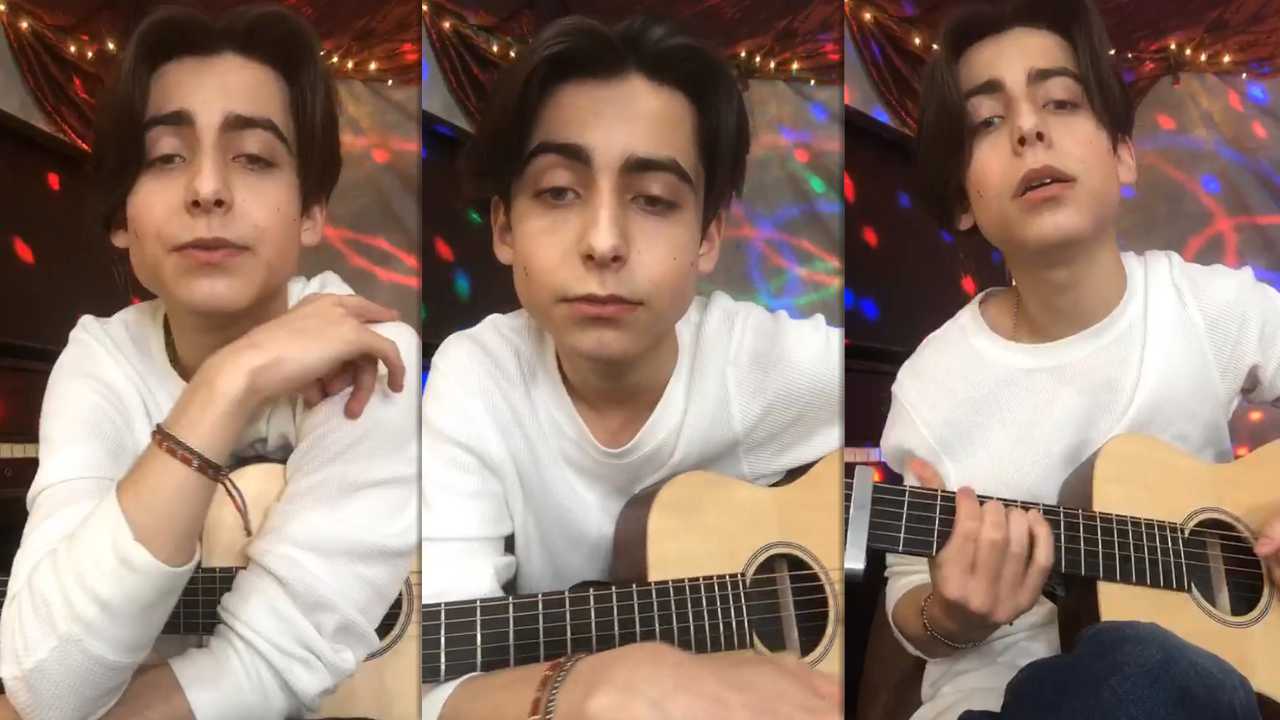 Aidan Gallagher's Instagram Live Stream from April 5th 2020.