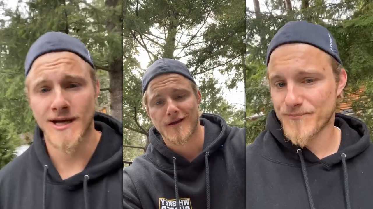 Alexander Ludwig's Instagram Live Stream from April 9th 2020.
