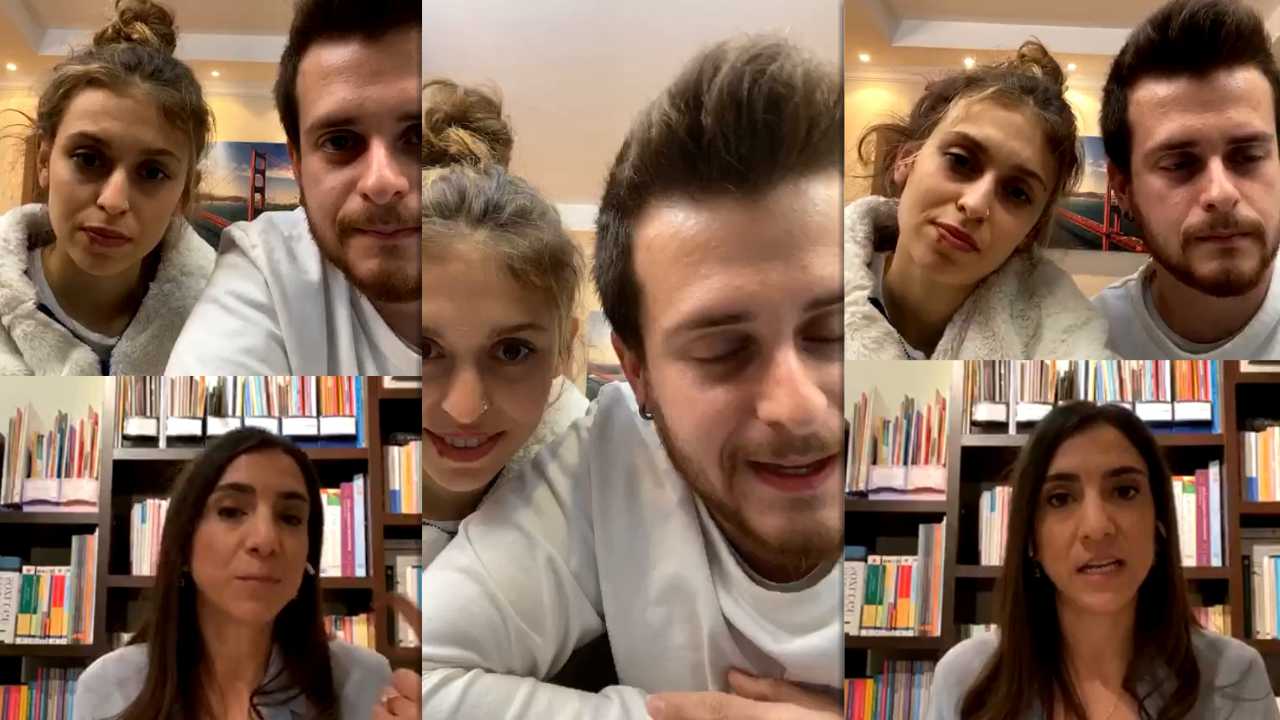 Alper Rende's Instagram Live Stream with his Girlfriend Betül Çakmak from April 16th 2020.