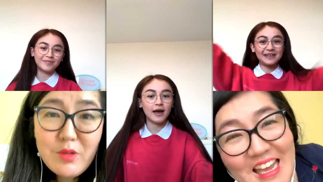 Anna Cathcart's Instagram Live Stream from April 9th 2020.