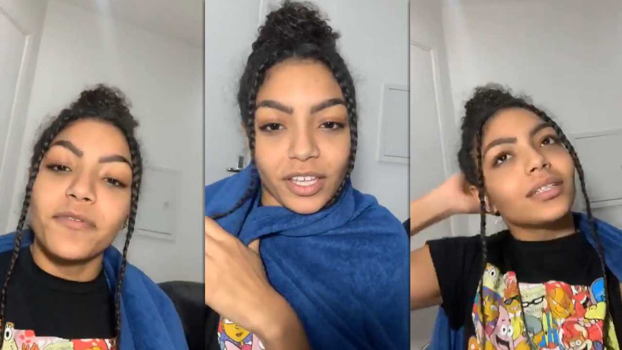 Any Gabrielly's Instagram Live Stream from April 10th 2020.