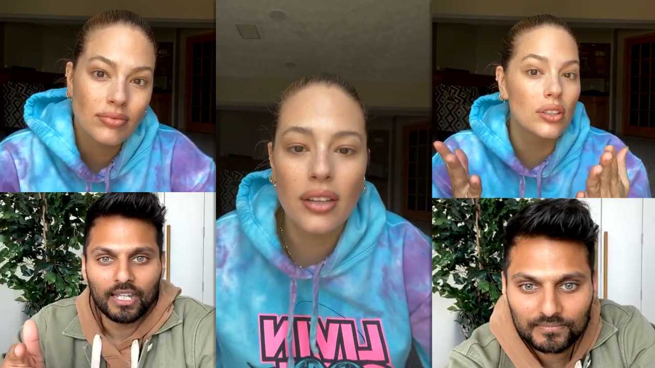 Ashley Graham's Instagram Live Stream from March 31th 2020.