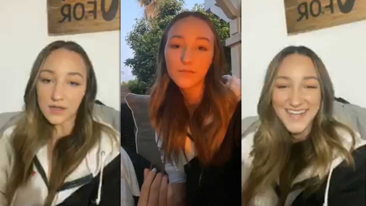Ava Michelle's Instagram Live Stream from April 1st 2020.