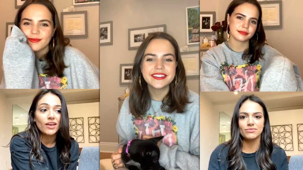 Bailee Madison's Instagram Live Stream with Bethany Noel Mota from April 10th 2020.