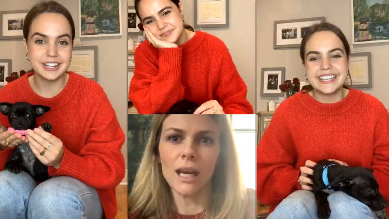 Bailee Madison's Instagram Live Stream with Brooklyn Decker from April 9th 2020.