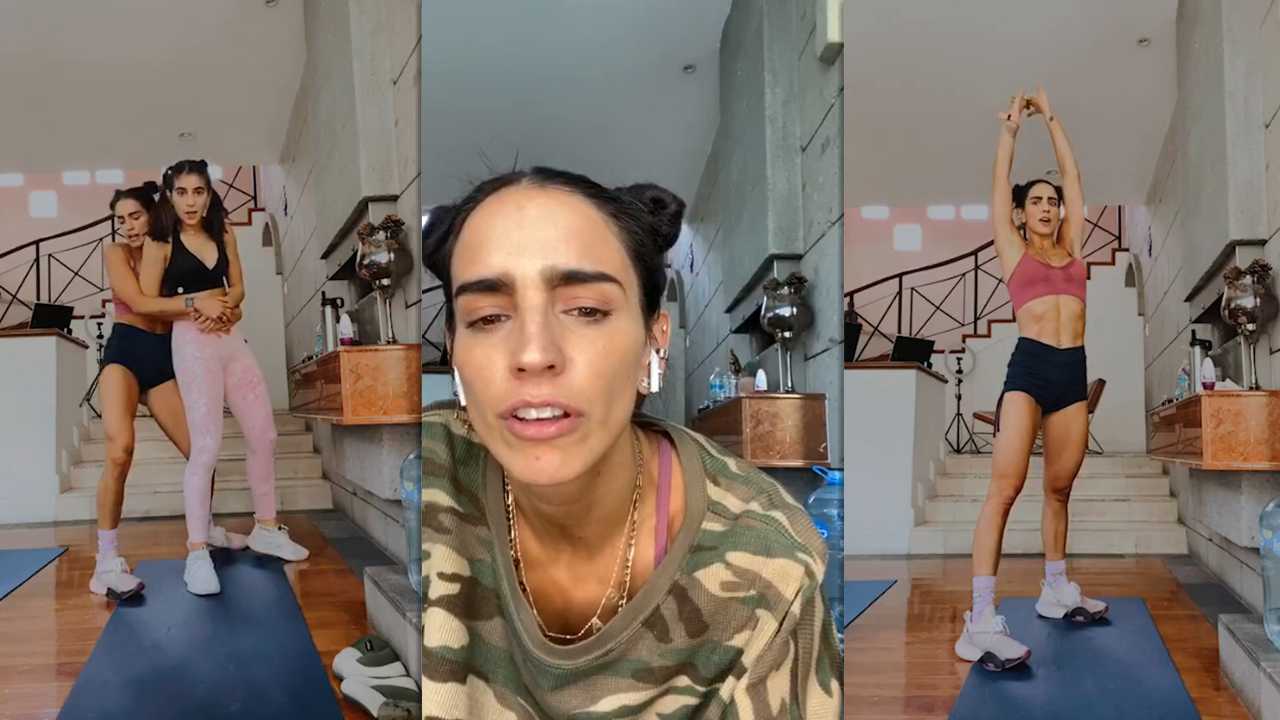 Bárbara de Regil's Instagram Live Stream from April 27th 2020.