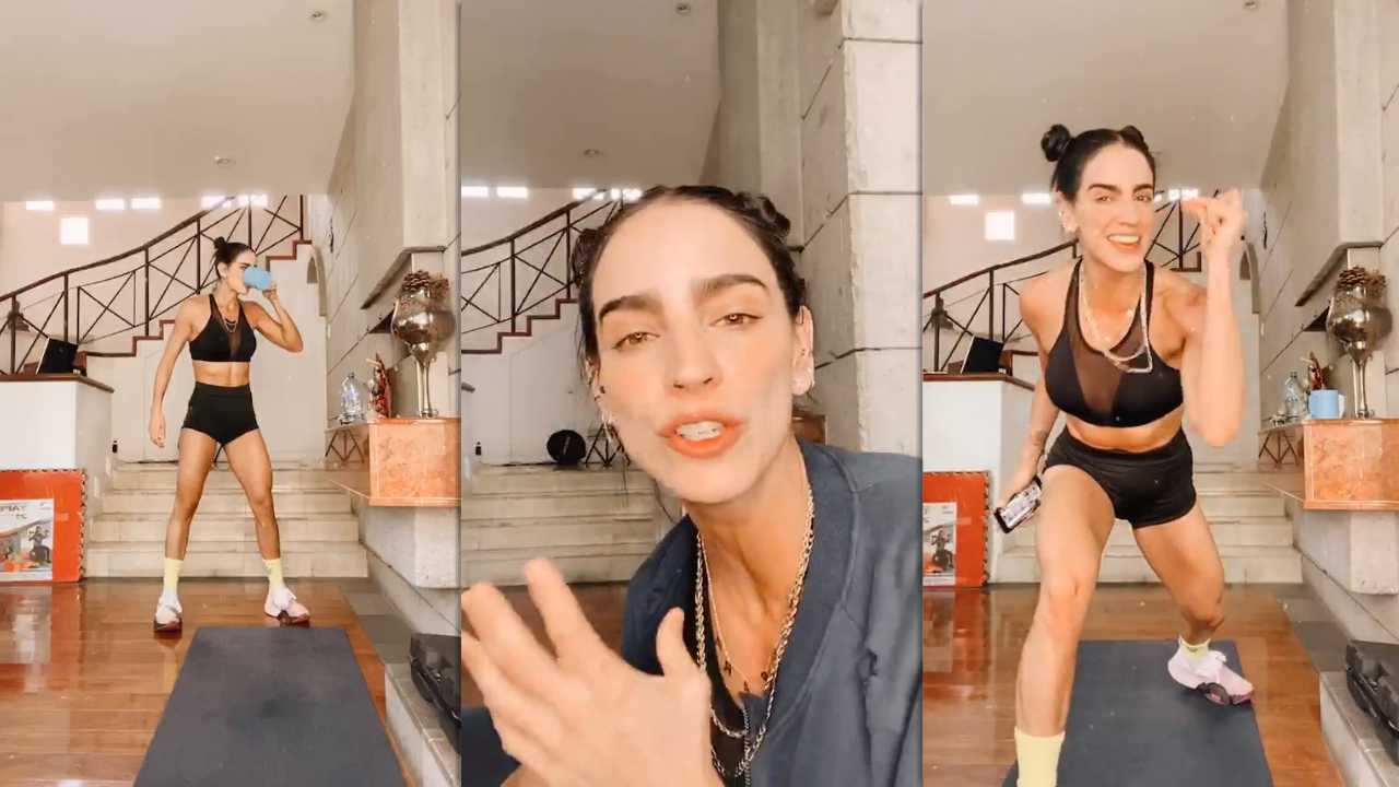 Bárbara de Regil's Instagram Live Stream from April 8th 2020.