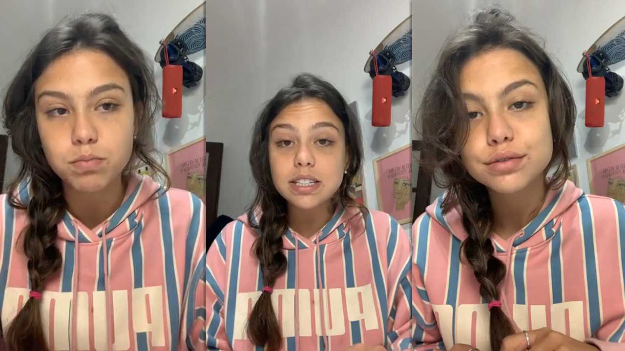 Bruna Carvalho's Instagram Live Stream from April 23th 2020.