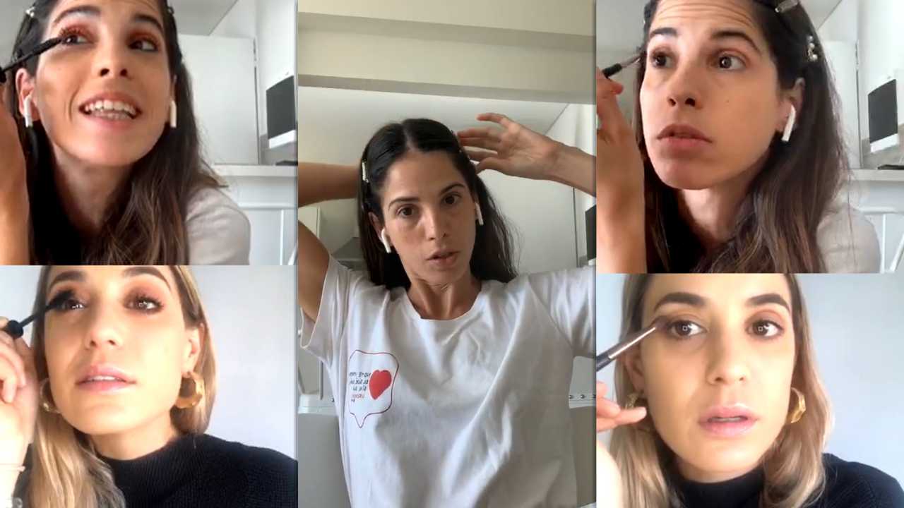 Candelaria Molfese's Instagram Live Stream from April 16th 2020.