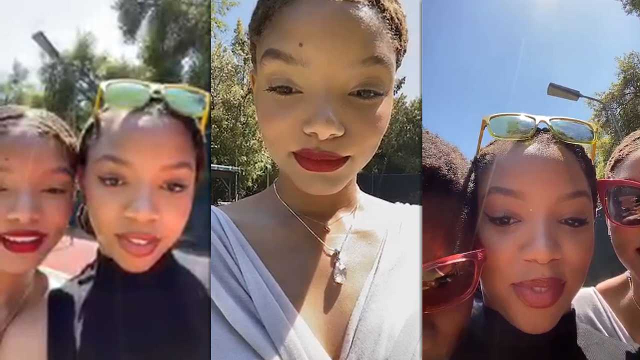 Chloe x Halle's Instagram Live Stream from April 2nd 2020.
