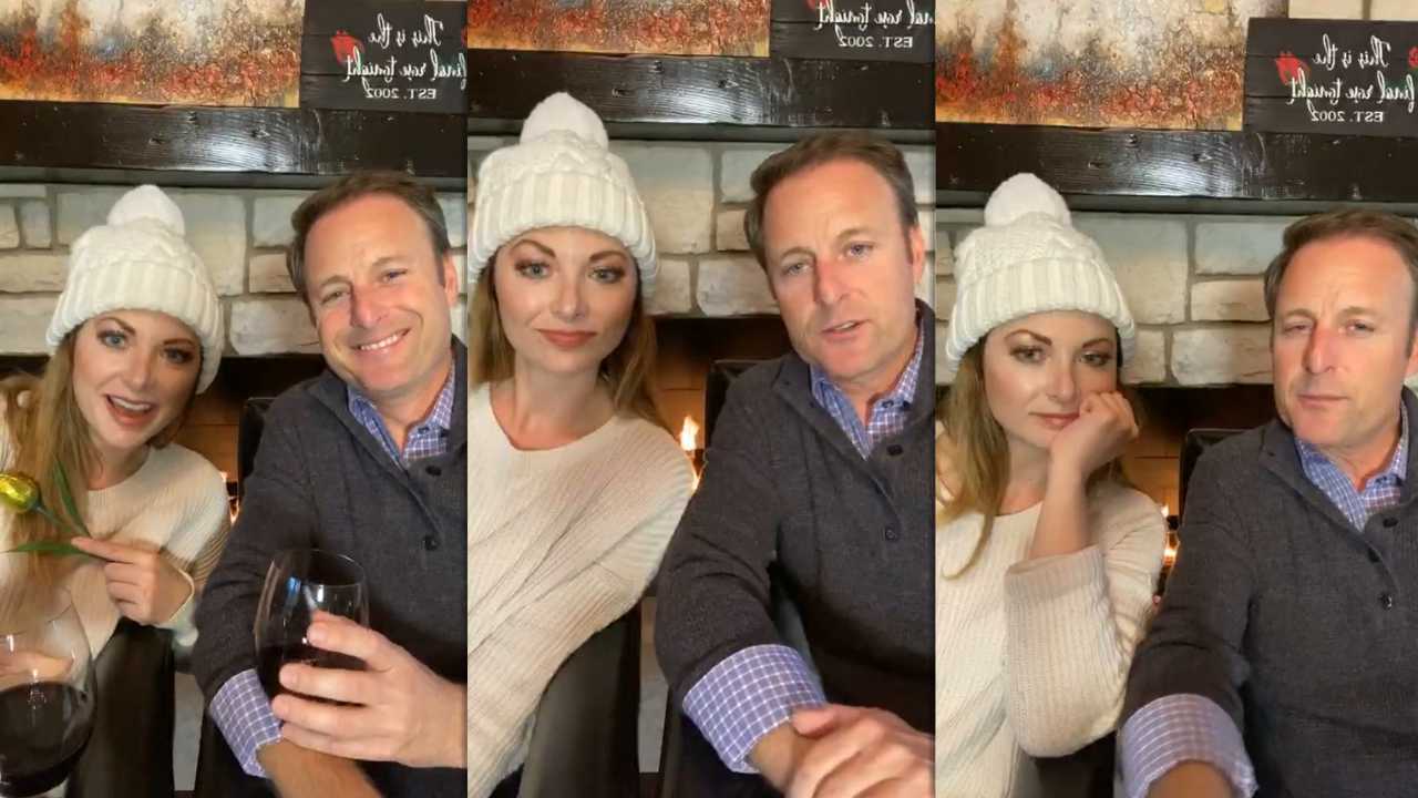 Chris Harrison's Instagram Live Stream with Lauren Zima from April 12th 2020.