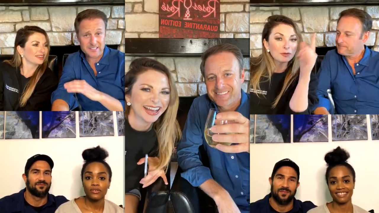 Chris Harrison's Instagram Live Stream with Lauren Zima from April 14th 2020.