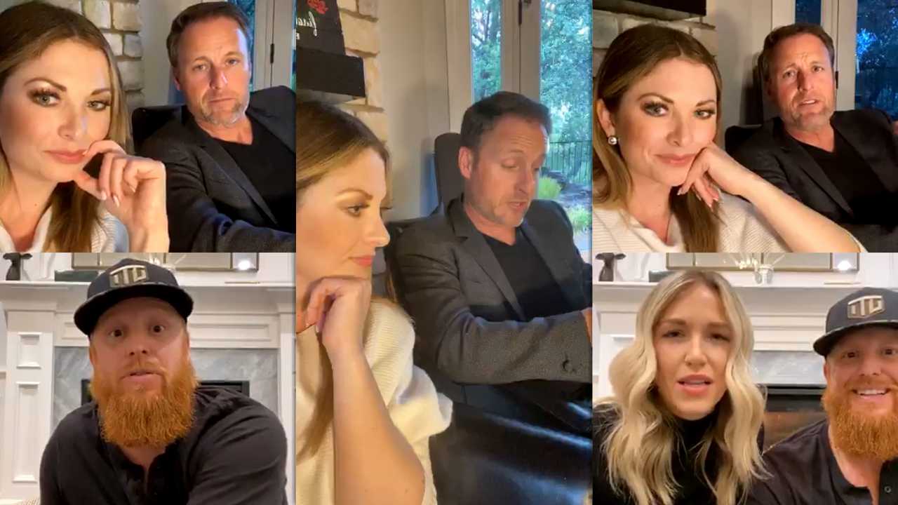 Chris Harrison's Instagram Live Stream with Lauren Zima from April 7th 2020.