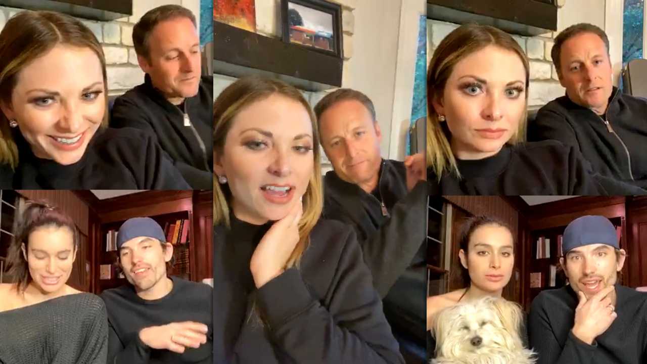 Chris Harrison's Instagram Live Stream with Lauren Zima from April 9th 2020.