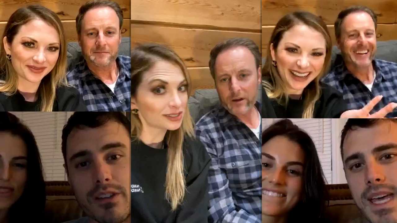 Chris Harrison's Instagram Live Stream with Lauren Zima from March 31th 2020.