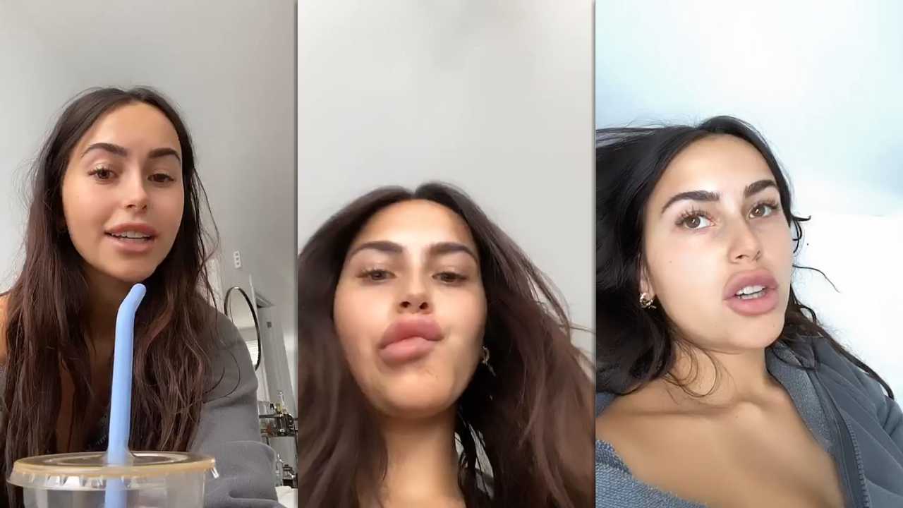 Claudia Tihan's Instagram Live Stream from April 11th 2020.