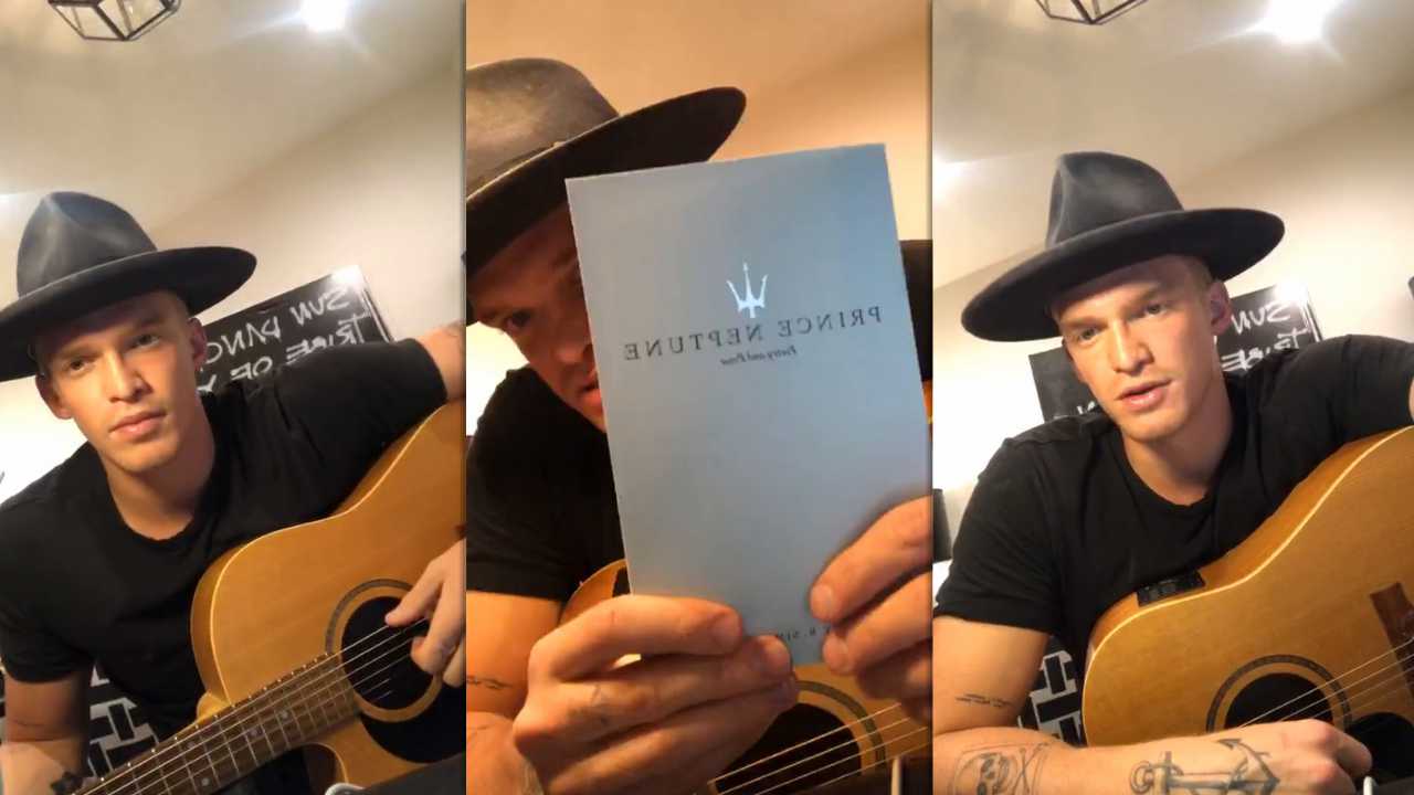 Cody Simpson's Instagram Live Stream from April 7th 2020.
