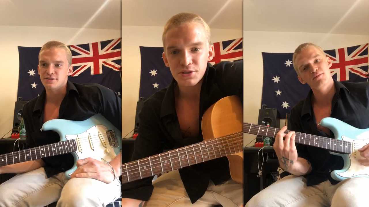 Cody Simpson's Instagram Live Stream from April 8th 2020.