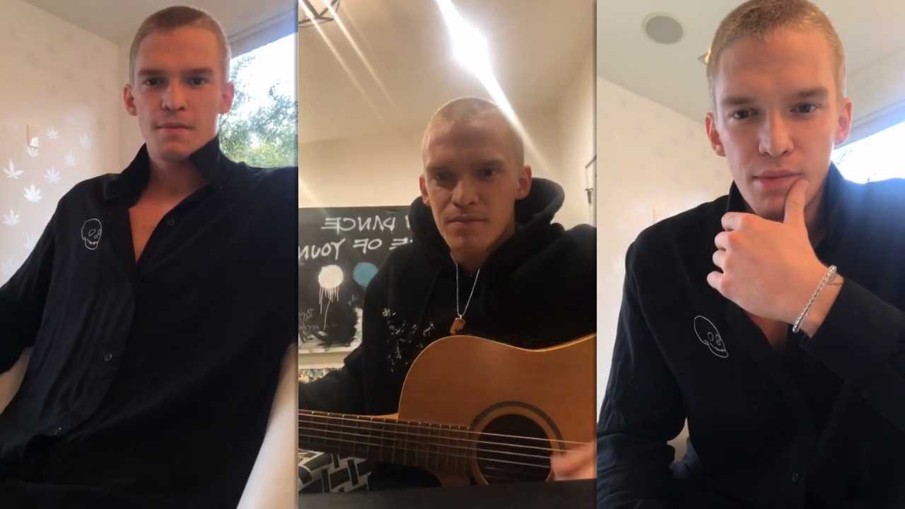 Cody Simpson's Instagram Live Stream from April 9th 2020.