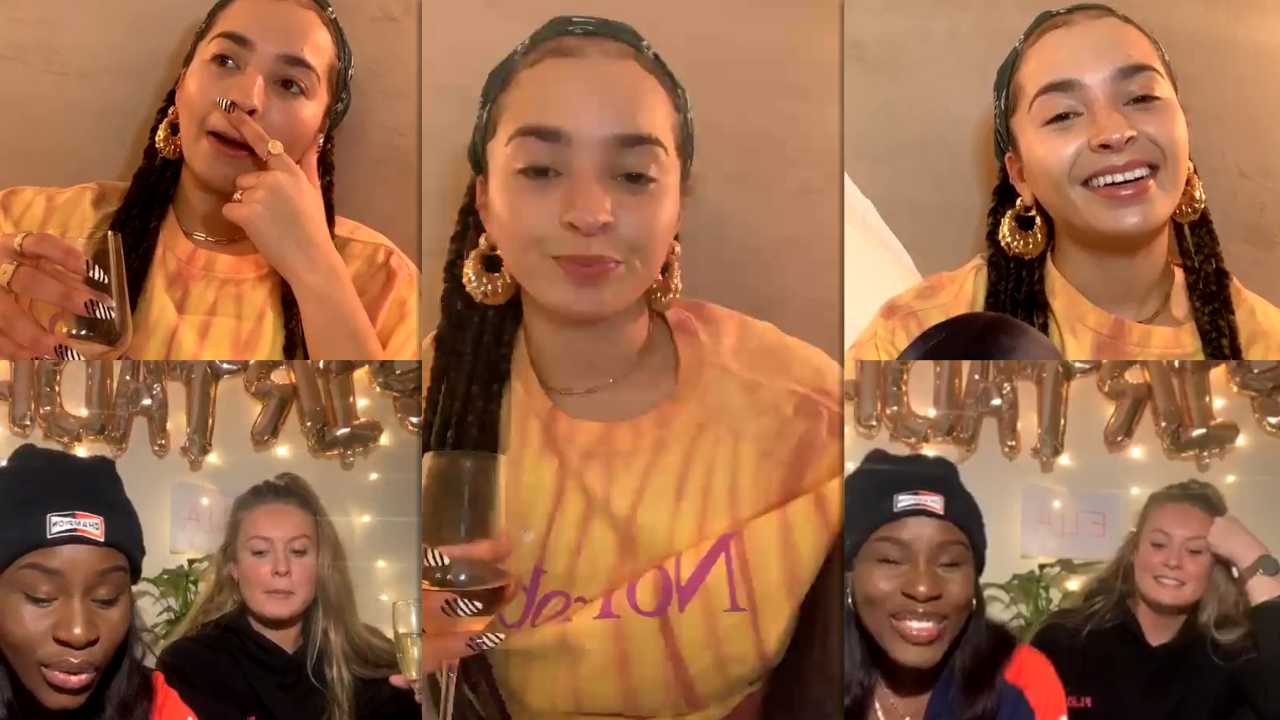 Ella Eyre's Instagram Live Stream from March 31th 2020.