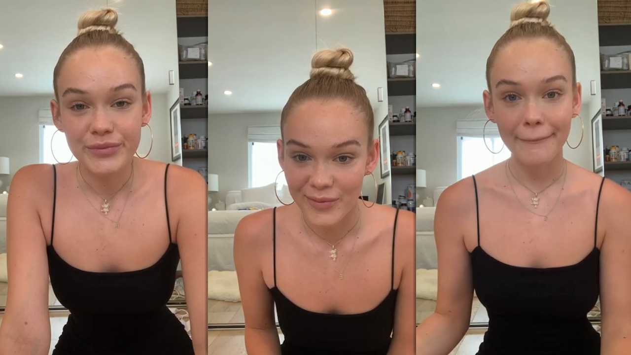 Faith Schroder's Instagram Live Stream from April 28th 2020.