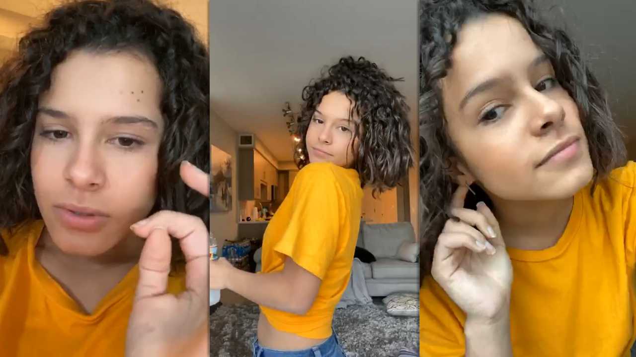 Gabriella Saraivah's Instagram Live Stream from March 31th 2020.