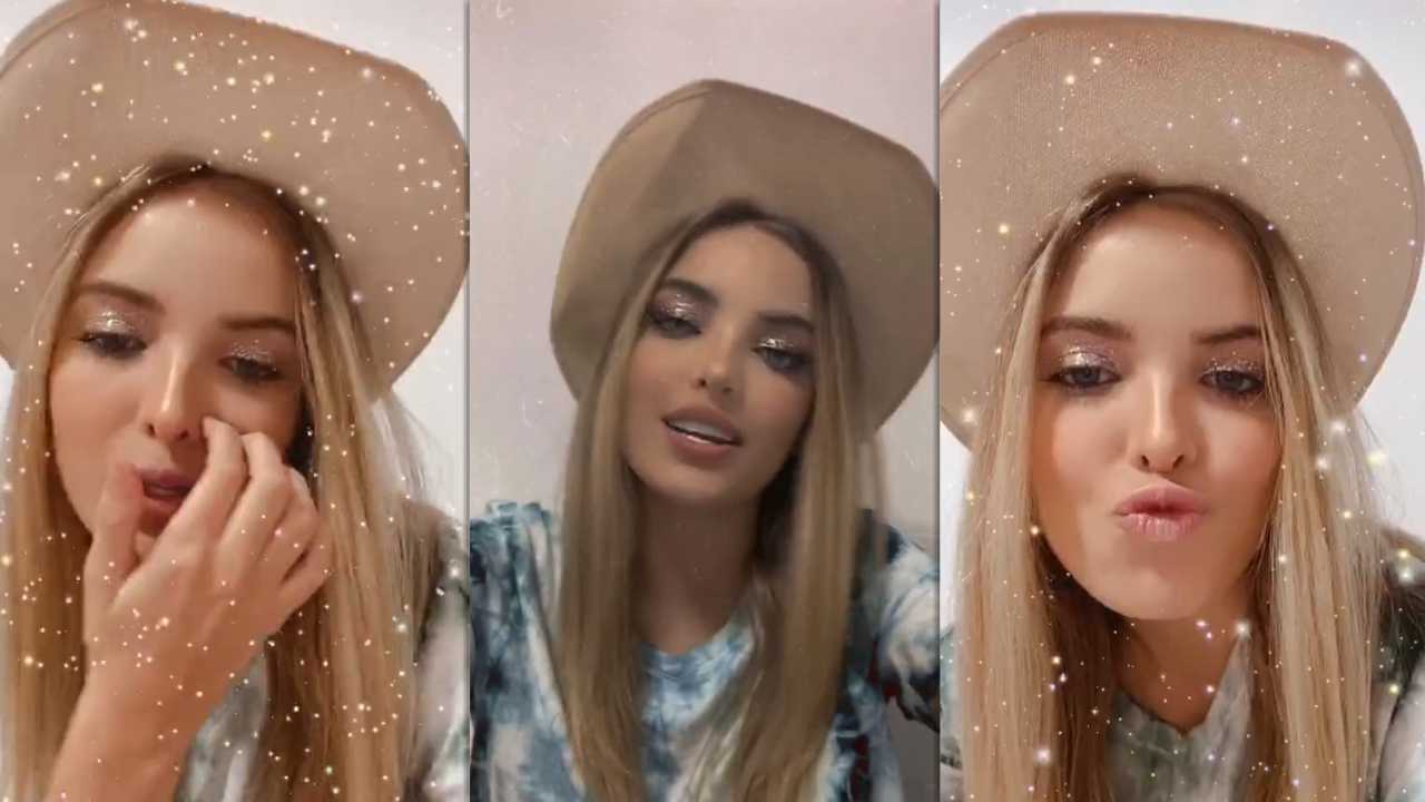 Giovanna Chaves Instagram Live Stream from April 10th 2020.