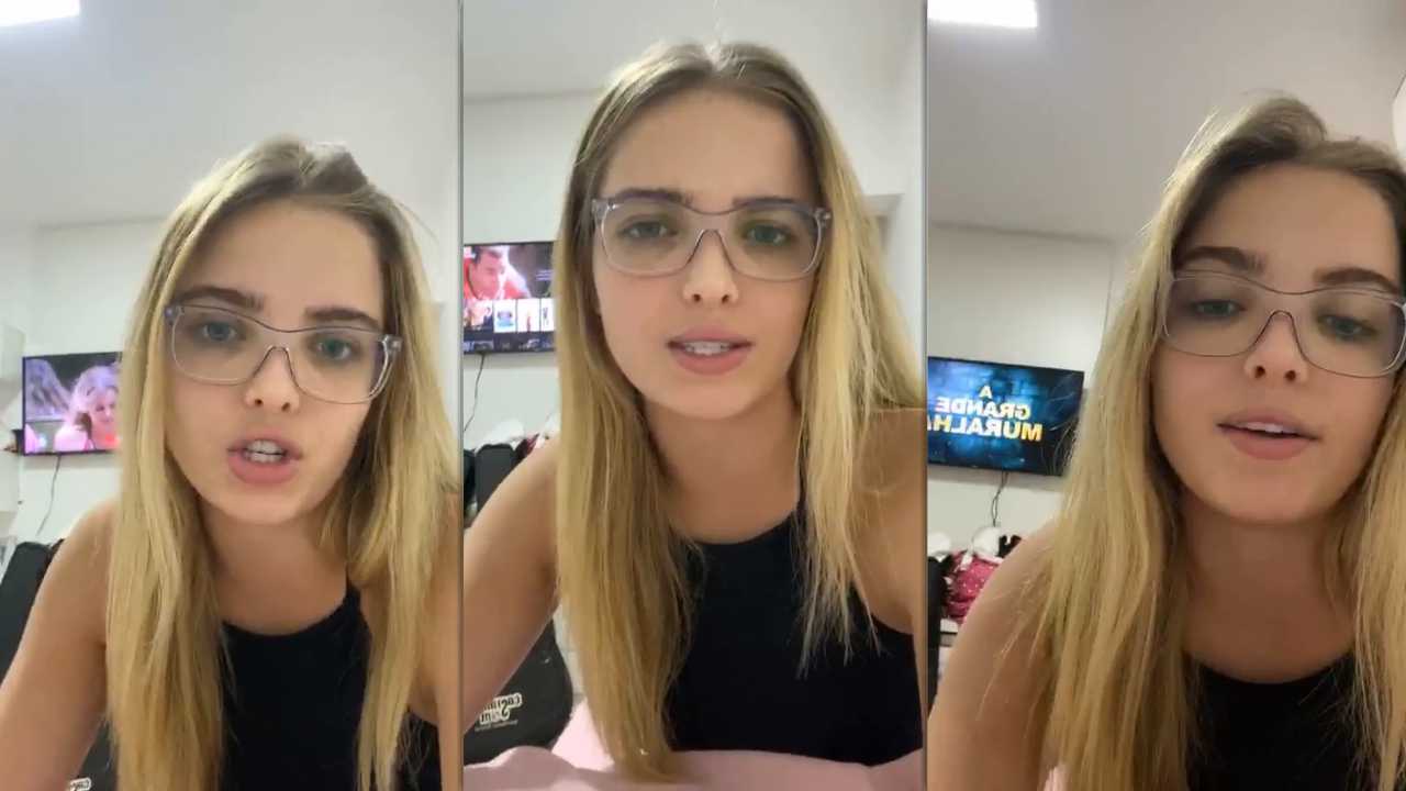 Giovanna Chaves Instagram Live Stream from April 6th 2020.