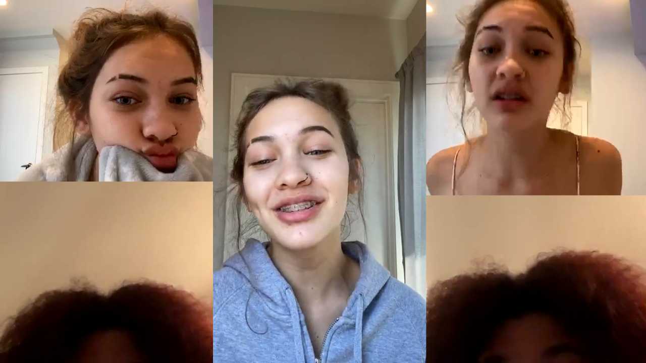 Hali'a Beamer's Instagram Live Stream from April 20th 2020.